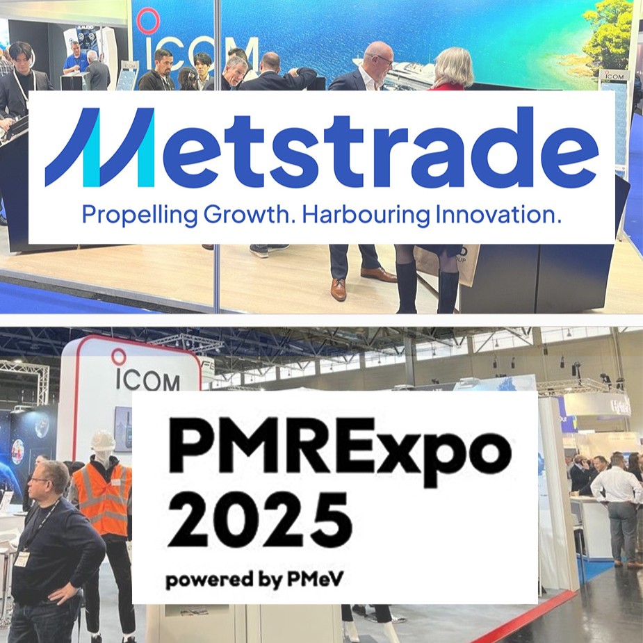 Icom_UK's tweet photo. Icom will be showcasing our award-winning marine VHF and Business Radio equipment at METS Trade (Amsterdam) and PMR Expo (Cologne) this November.
Follow the link for more details: https://t.co/aetplT0zLe
#icom #metstrade #PMRexpo #marineVHF #PMR #businessradio https://t.co/iwJ2CFOzCc