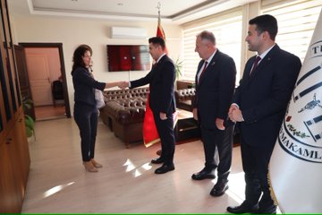 Cumhuriyet Bayramı Tebrikat Töreni Düzenlendi