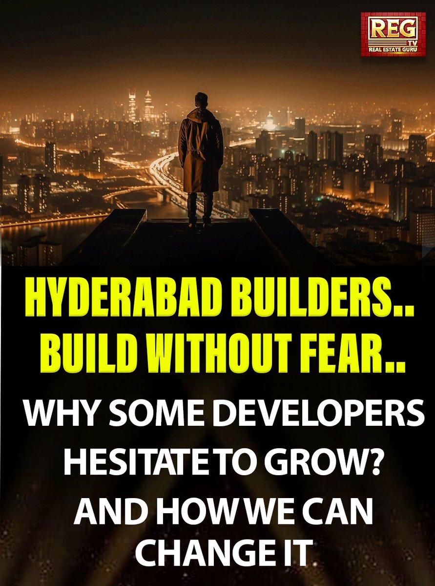 regpaper1's tweet image. HYDERABAD BUILDERS .. BUILD WITHOUT FEAR ..
#HyderabadBuilders #BuildWithoutFear #DeveloperGrowth #RealEstateInnovation #ComplianceMatters #HomebuyerAwareness #TransparentConstruction #YouthEntrepreneurs #LegalBuilding #IntegrityInRealEstate #ConstructionChallenges…