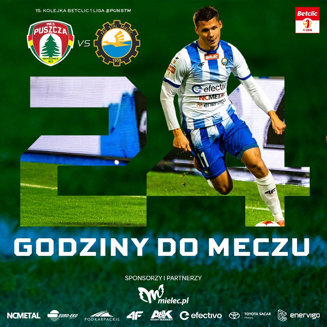 Wiemy, że wielu z Was będzie jutro razem z nami w Niepołomicach.🤝 
Razem będziemy walczyć o zwycięstwo, za STAL, za FKS. 🤍💙

#PUNSTM