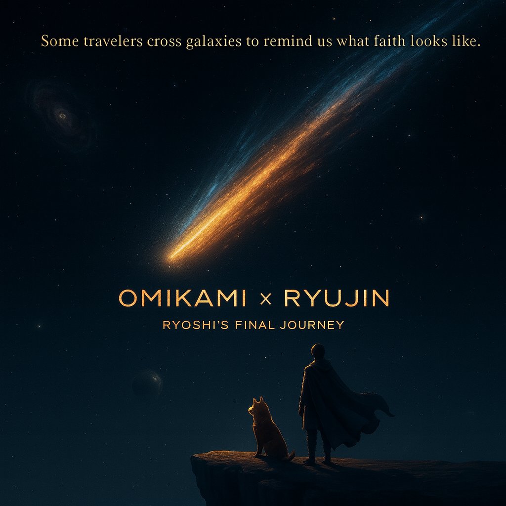 The Interstellar Messenger 🪐

They called it 3I/ATLAS, a wanderer from beyond, older than memory, moving through our system like a whisper through time. It carried no flag, no orbit, no allegiance, only a trail of light, reminding the worlds it passed that truth does not belong