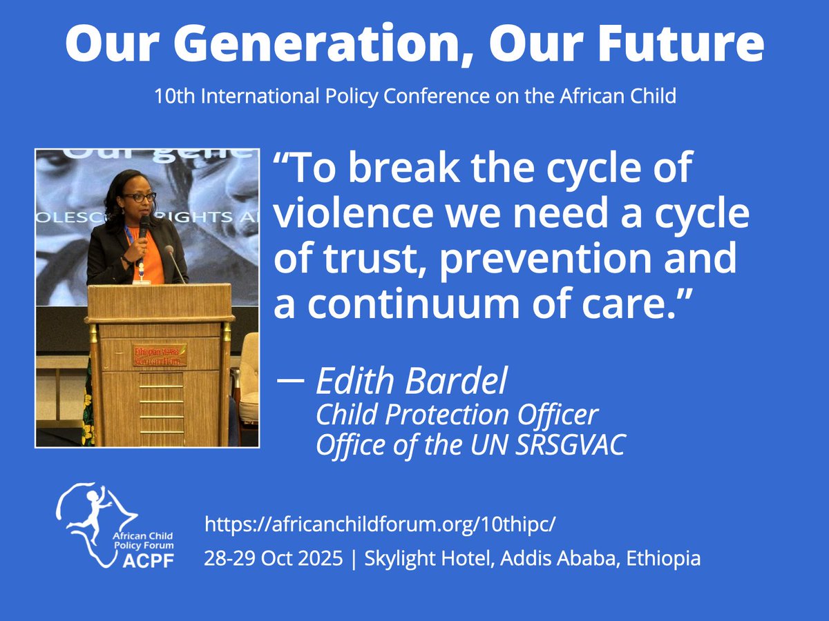 African Child Policy Forum (ACPF) tweet media