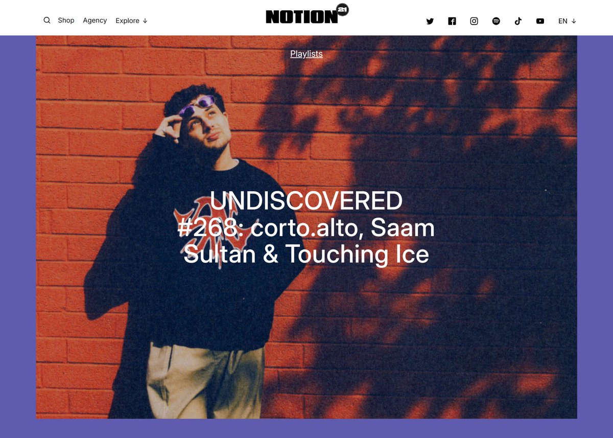 Thanks to <a href="/NotionMagazine/">NOTION</a> for the nice words on new @hannahschneide single 'Lighthouse': notion.online/undiscovered-2…

#notion #undiscovered #newmusic #hannahschneider #denmark #danish #electronicmusic #indiemusic #lighthouse #cinematicmusic #cinematic #harmonies