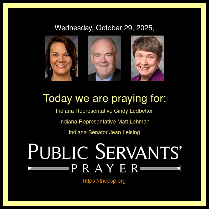 Praying4_IN's tweet photo. Heavenly Father,

We lift up Representative Cindy Ledbetter, asking Your blessings upon her life and family. Guide her steps with wisdom and peace. 🙏

Bless Representative Matt Lehman and his loved ones with strength and joy in their service to Indiana. May Your light shine on them.

We pray for Senator Jean Leising, that You surround her and her family with grace and hope. Fill their days with Your favor. ❤️

In Your holy name, amen.
