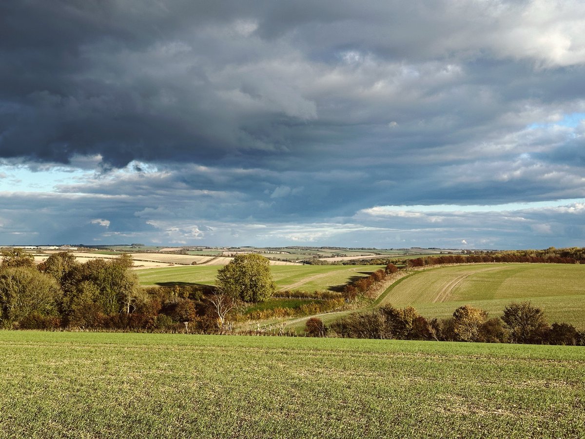 October skies in Tennyson country