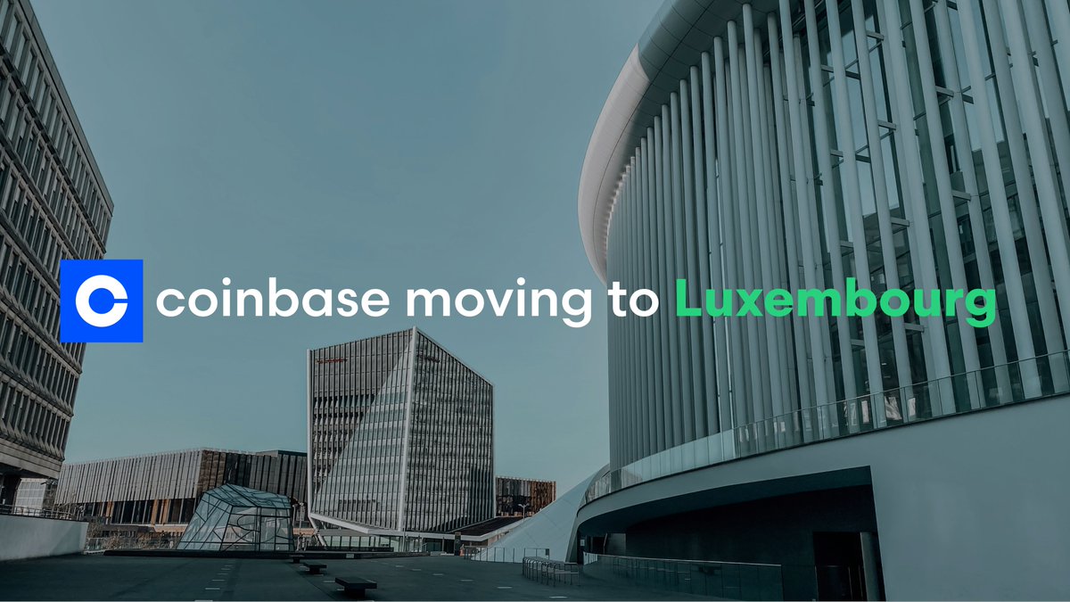 ! <a href="/coinbase/">Coinbase 🛡️</a>  swaps Ireland for Luxembourg 🇪🇺

@Coinbase just secured its Markets in Crypto-Assets (MiCA) license from #Luxembourg’s Commission de Surveillance du Secteur Financier (CSSF) 🪙