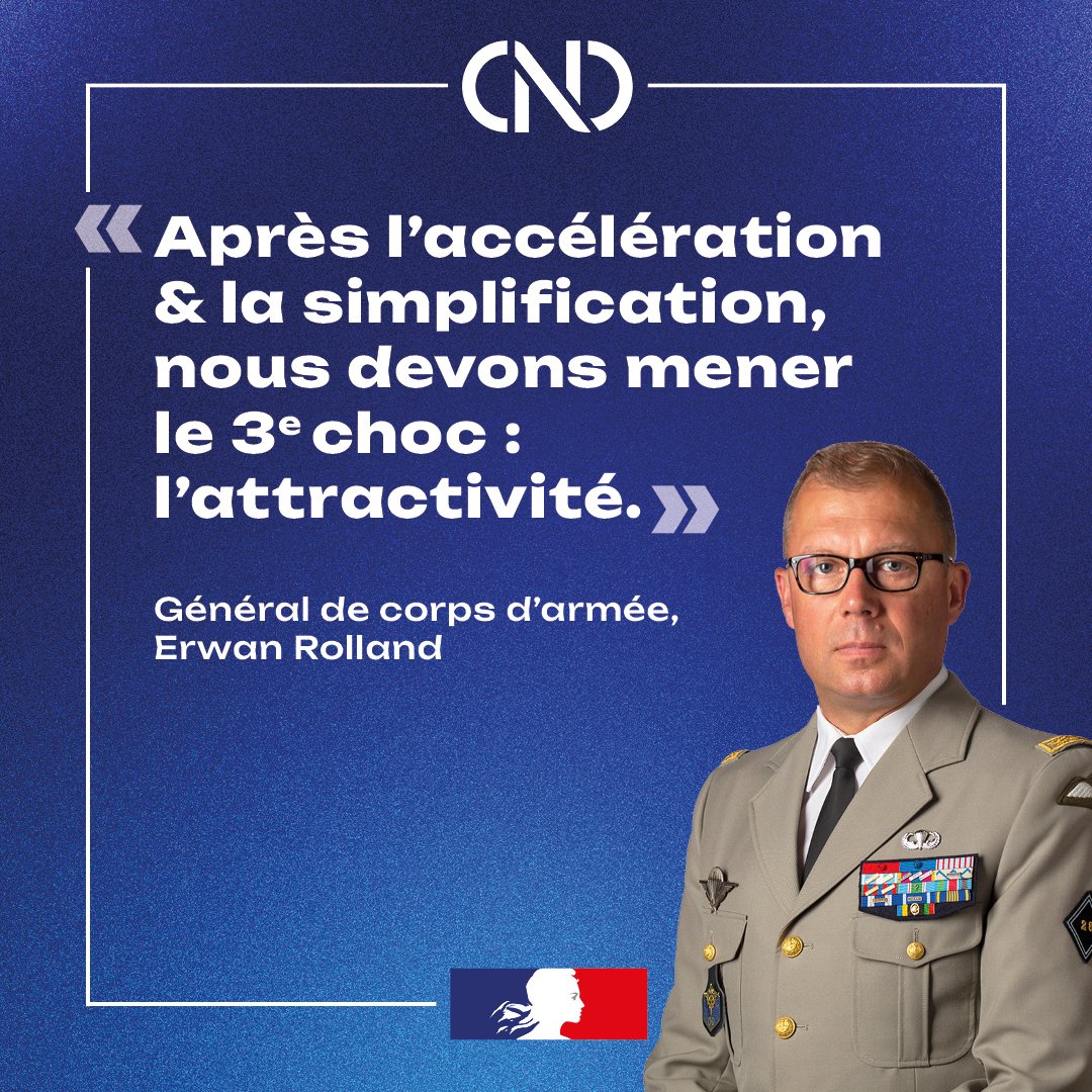ComNumDef's tweet image. #Entretien | Alors que le numérique de défense est en pleine mutation avec la création du CND, son directeur, le général Erwan Rolland, a donné cette semaine une interview pour @Republik_IT. 

▶️ L&apos;interview complète : republik-it.fr/decideurs-it/g…