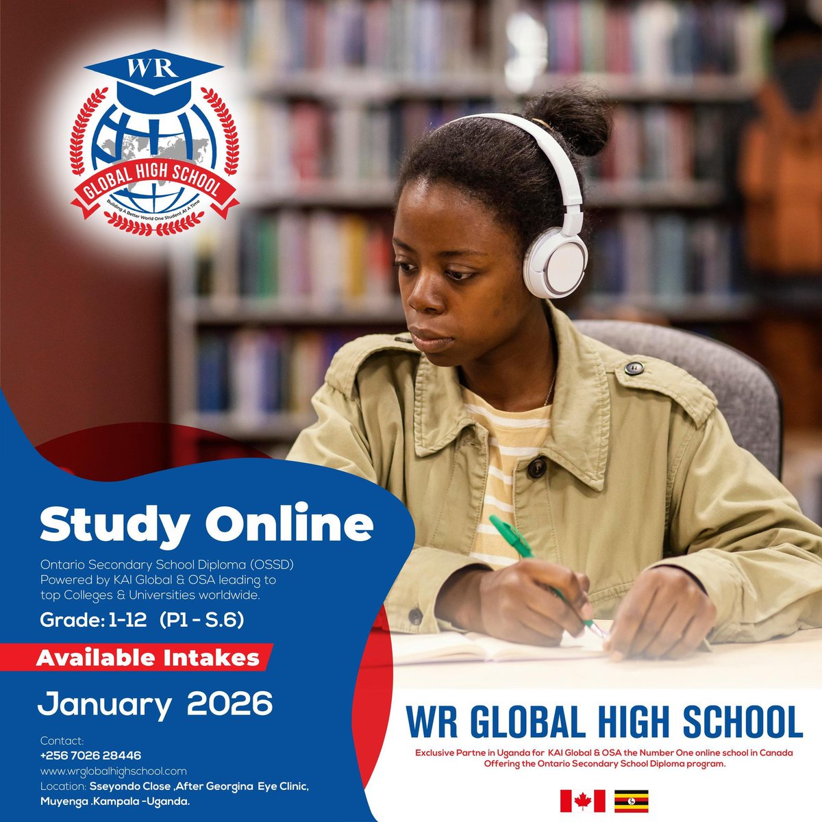 wreducons's tweet image. January Intake Now Open
Start your journey from anywhere in the world

With WR Global High School, you can study online, earn globally recognized qualifications, and join a diverse community of learners preparing for success beyond borders
Flexible
Accessible
Global
#studyonline