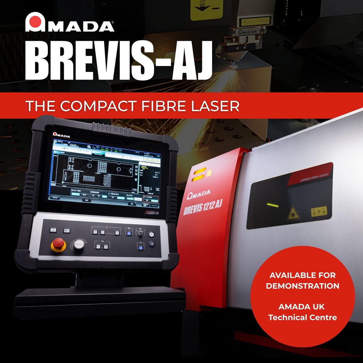 Ready to see the ultimate all-rounder in action? 💥

Meet the AMADA BREVIS, our 3kW all-around fibre laser! It’s the user-friendly solution for cutting everything from thin-to-thick materials.

Compact design. Packed with the latest features. Easy to use for any operator,