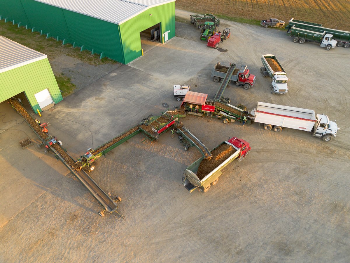 We had the pleasure of visiting Givskud Farms during this year’s potato harvest — capturing some great moments out in the field and at the storage buildings. 📷 Photos from Drummond, NB📷
#harvest #potatoesnb #agriculturenb #canadianagriculture #potatoes