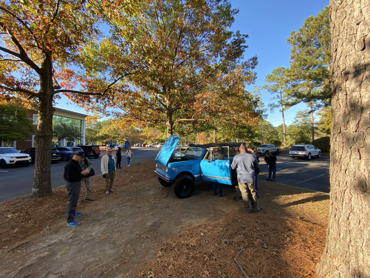 MidlandsTech's tweet image. The ’74 Scout is out and about! A Scout so nice, even the Scout employees had to look twice! 👀