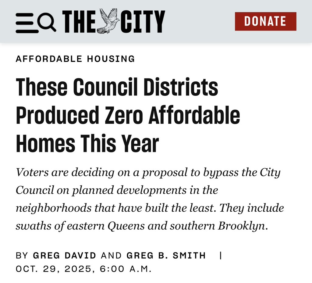 aschierenbeck's tweet photo. 1 in 7 school kids experienced homelessness last year.

Meanwhile, some neighborhoods are adding zero affordable homes.

The status quo is broken. 

When you vote, flip your ballot and choose whether to fast track affordable housing across NYC. https://t.co/95Pmjws4oK