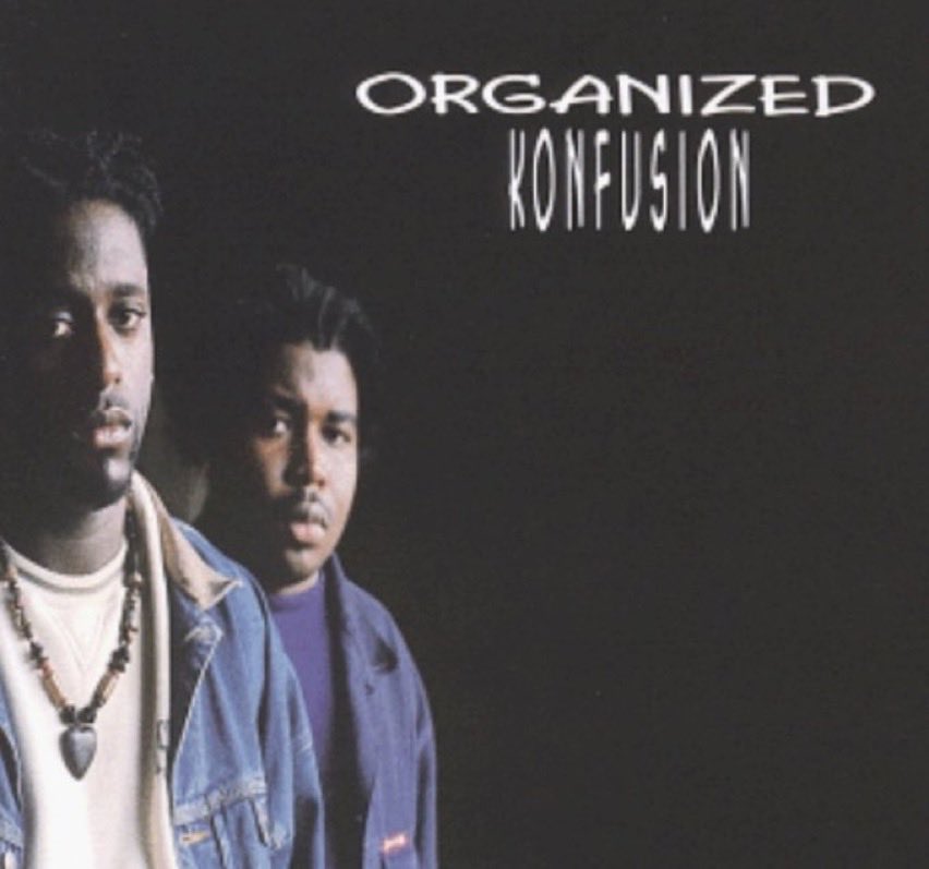 GrownUpRap's tweet image. Rap History: Organized Konfusion (@pharoahemonch &amp;amp; @Princepo) - ‘Organized Konfusion’, released October 29, 1991.