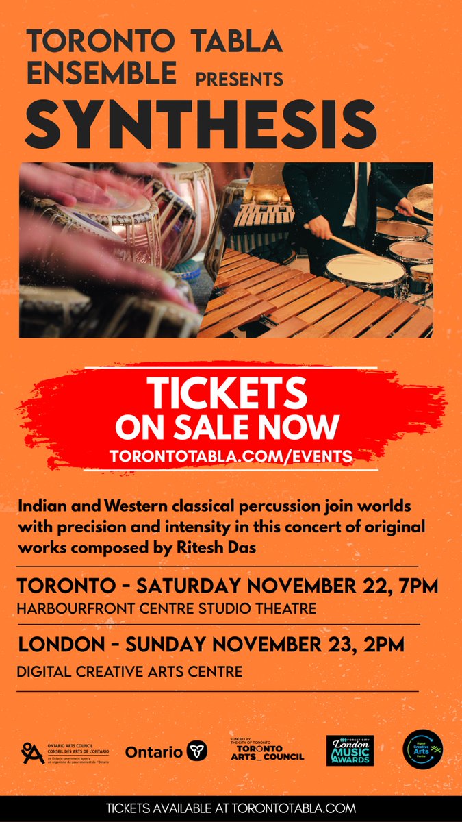 Toronto Tabla Ensemble (TTE) tweet media