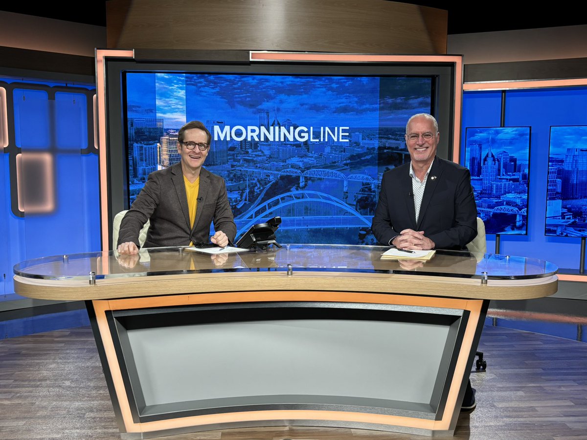 Good morning, #Nashville! Tune in at 8:00am as I join <a href="/NC5_NickBeres/">Nick Beres</a> on 
<a href="/NC5_PLUS/">NewsChannel 5 PLUS</a> #Morningline to discuss the <a href="/NashSheriff/">Nashville Sheriff</a> . Call in with your questions at 615-737-PLUS (7587).