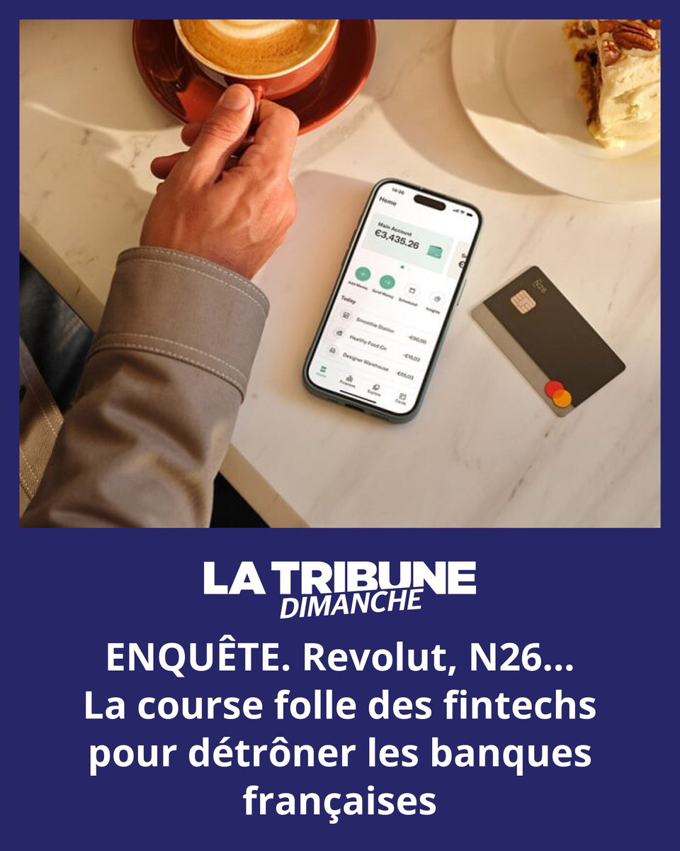 🏦 @RevolutApp et <a href="/n26/">N26</a>, fintechs étrangères fondées il y a plus de dix ans, se targuent de compter 9 millions de clients en France. Mais ces sociétés en hypercroissance doivent relever plusieurs grands défis.

✍️ Par <a href="/AlexandreLoukil/">Alexandre Loukil</a>

➡️ À lire ici : l.latribune.fr/w8w
