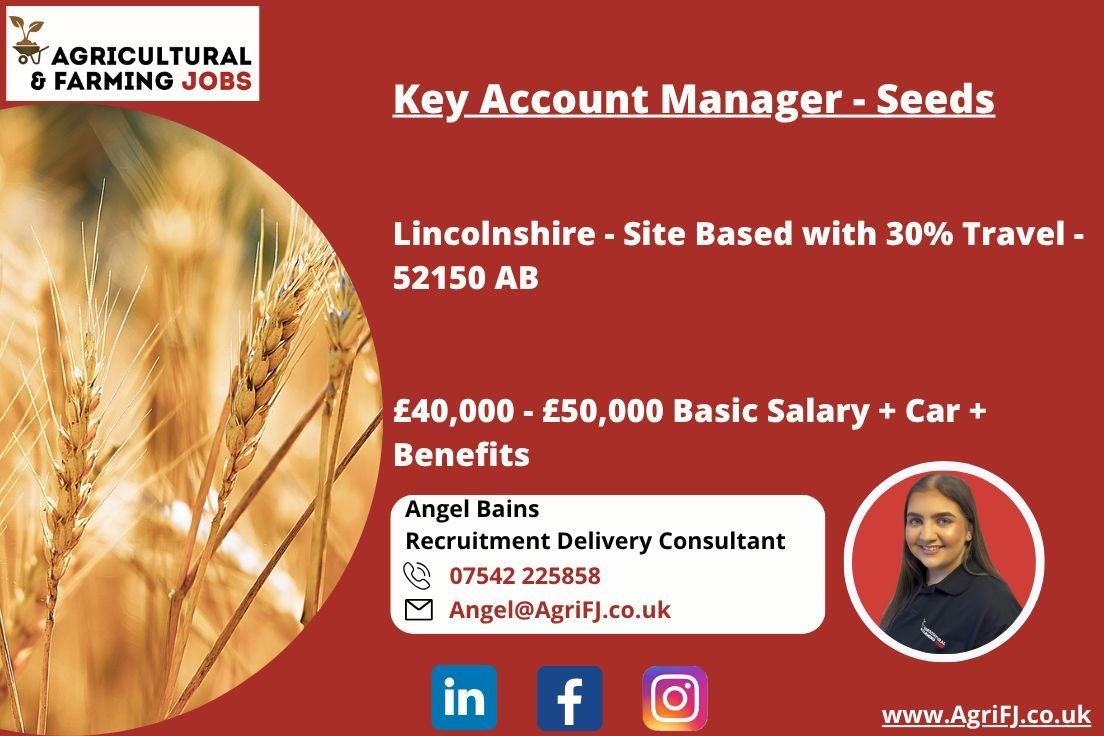 Agriculturaljob's tweet image. New Job Opportunity - Key Account Manager 
📍 Lincolnshire - Site Based + Travel Required 
💰 £40,000 - £50,000 Basic Salary + Vehicle + Benefits 

To apply, please send your CV to 📧 Angel@AgriFJ.co.uk

#agrifj #accountmanager #keyaccountmanager #agriculturalaccountmanager