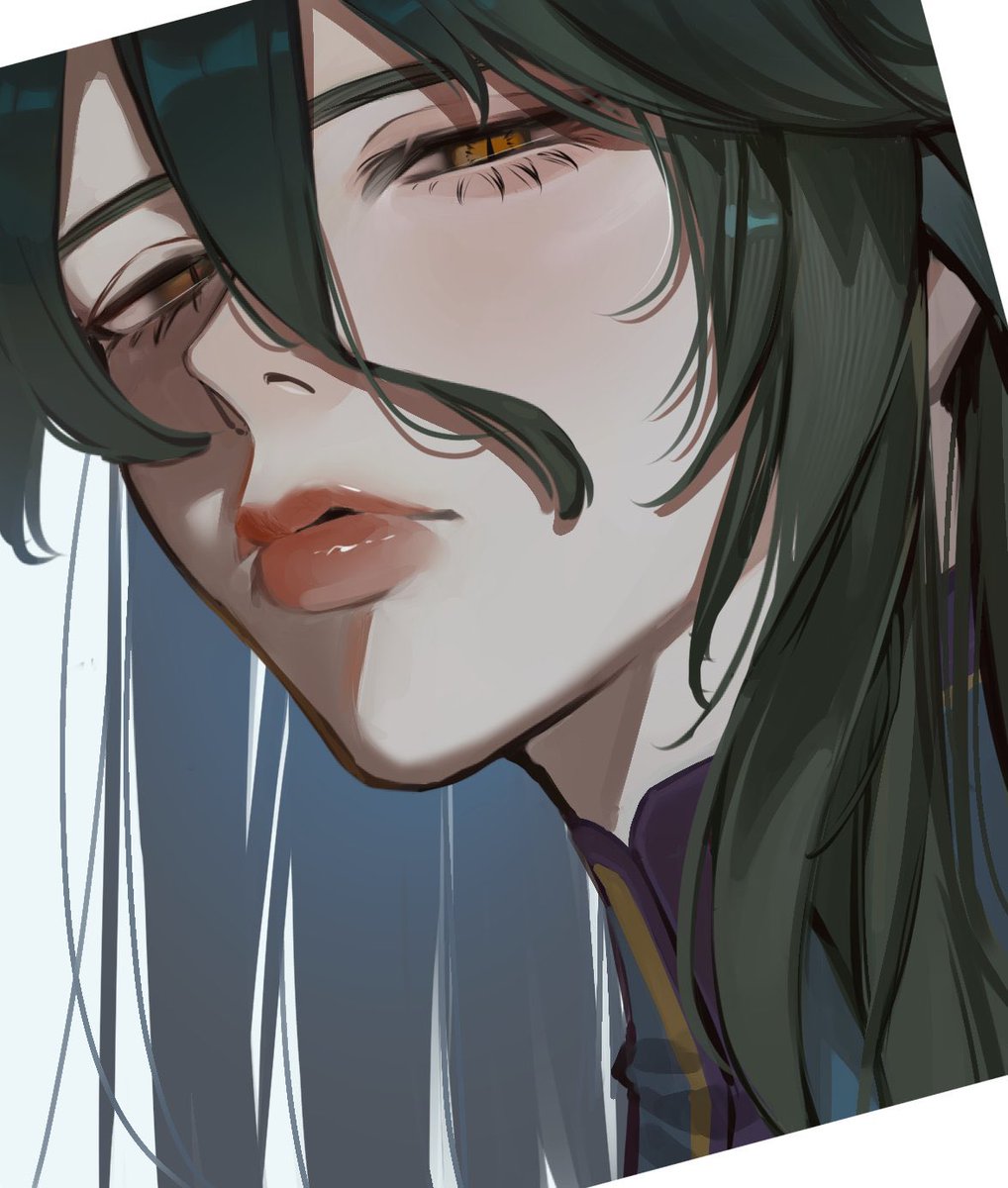 リクエストの白朮先生描きました