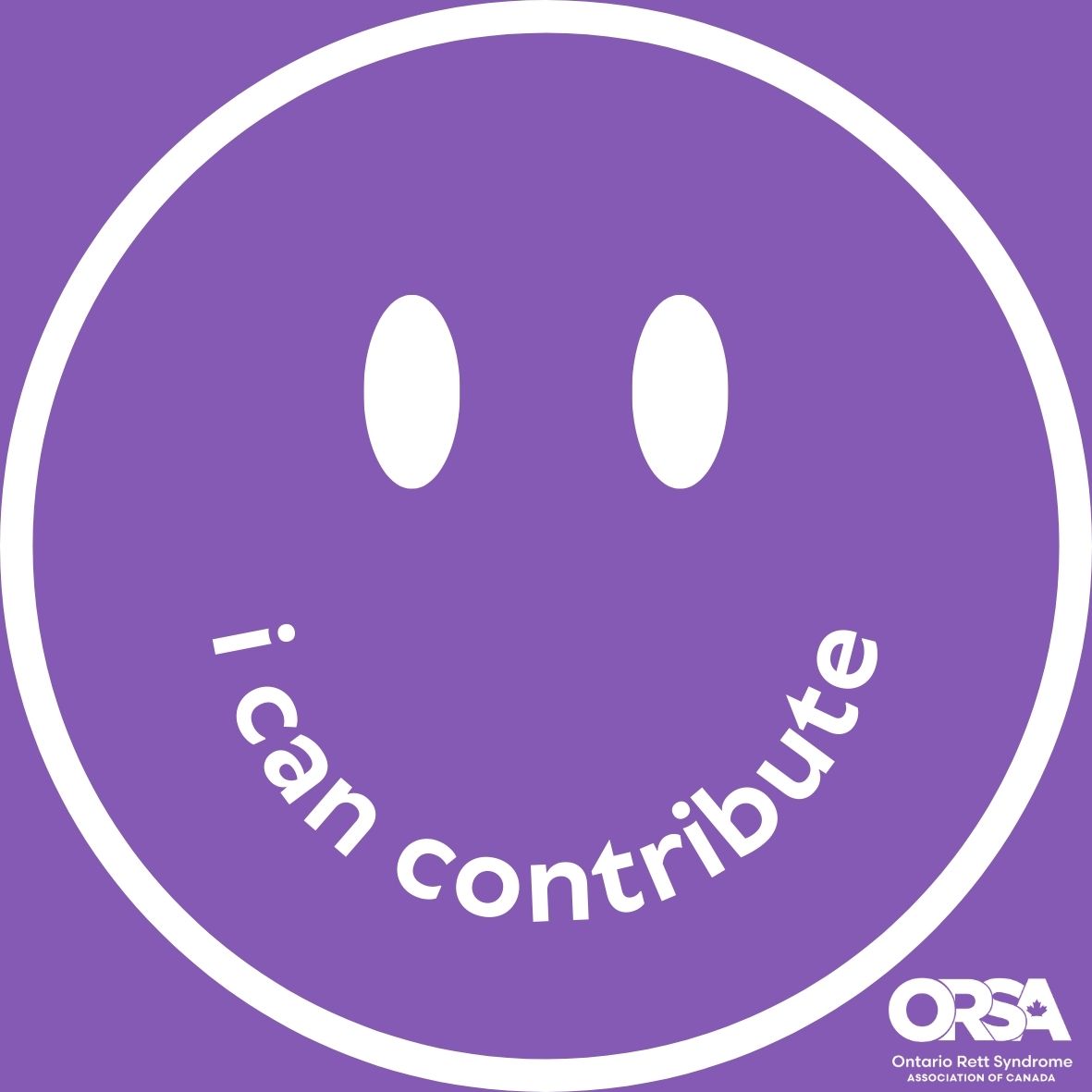 🌟 Join Us in Spreading Rett Syndrome Awareness with our "I CAN" campaign! 🌟

📢 How You Can Help:
✔️ Share this message
✔️ Highlight the abilities of someone you know with Rett syndrome
✔️ Use #ICAN #RettSyndromeAwareness to spread the word

#ORSACanada #ICAN