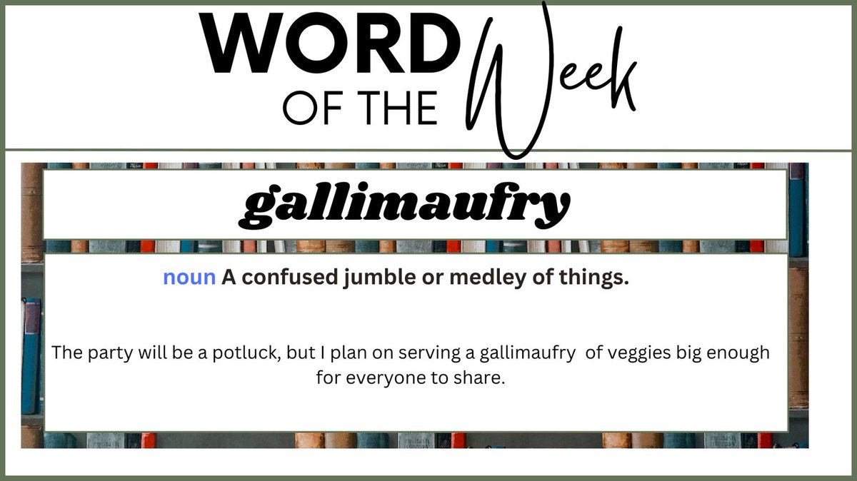 blinnlibrary's tweet image. The Wednesday Word of the Week! Blinn.edu/Library