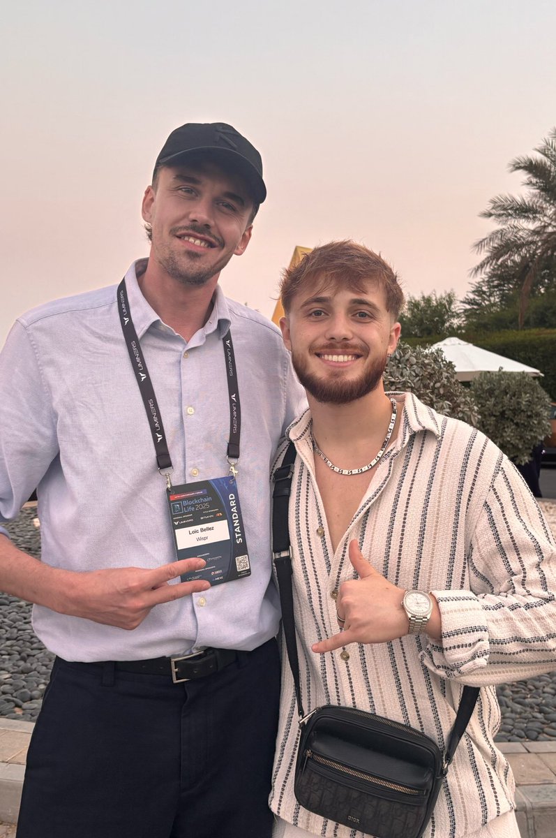 GM

Met <a href="/0xSweep/">Sweep</a> at Blockchain Life 🔥🔥