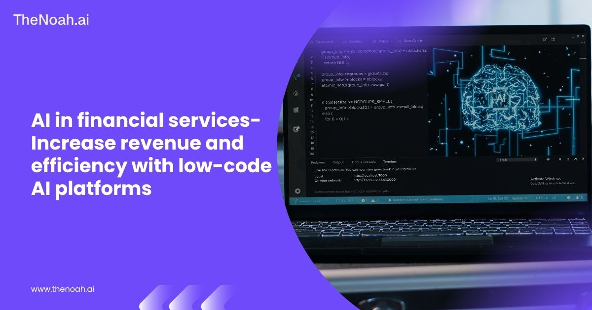 thenoahai's tweet image. See how low-code AI helps financial companies work faster, save costs, and boost revenue , all with easy-to-use tools.
👉 Read the full blog to learn how TheNoah.ai is changing the game in finance.
thenoah.ai/resources/blog…
#AIinFinance #FinTech #LowCodeAI