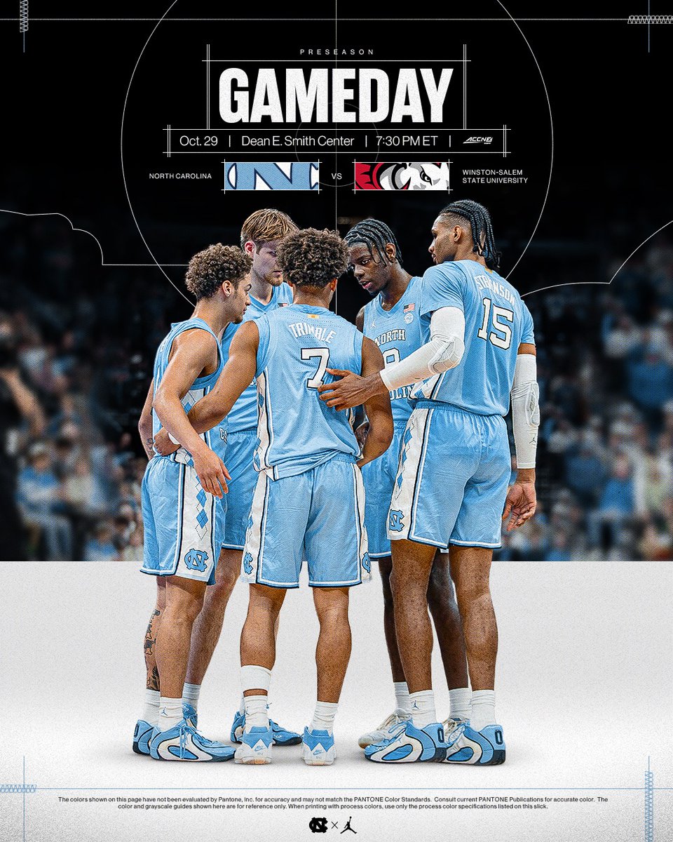 Final preseason matchup 🗣️

🆚 Winston-Salem State University
📍 Chapel Hill, NC
🕢 7:30 PM ET
📺 ACCNX
🎟️ bit.ly/3WZGeYf