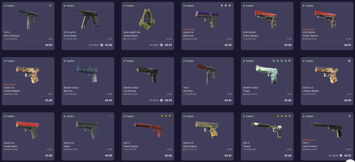 Wybierz jeden skin, a może otrzymasz na niego voucher 👀