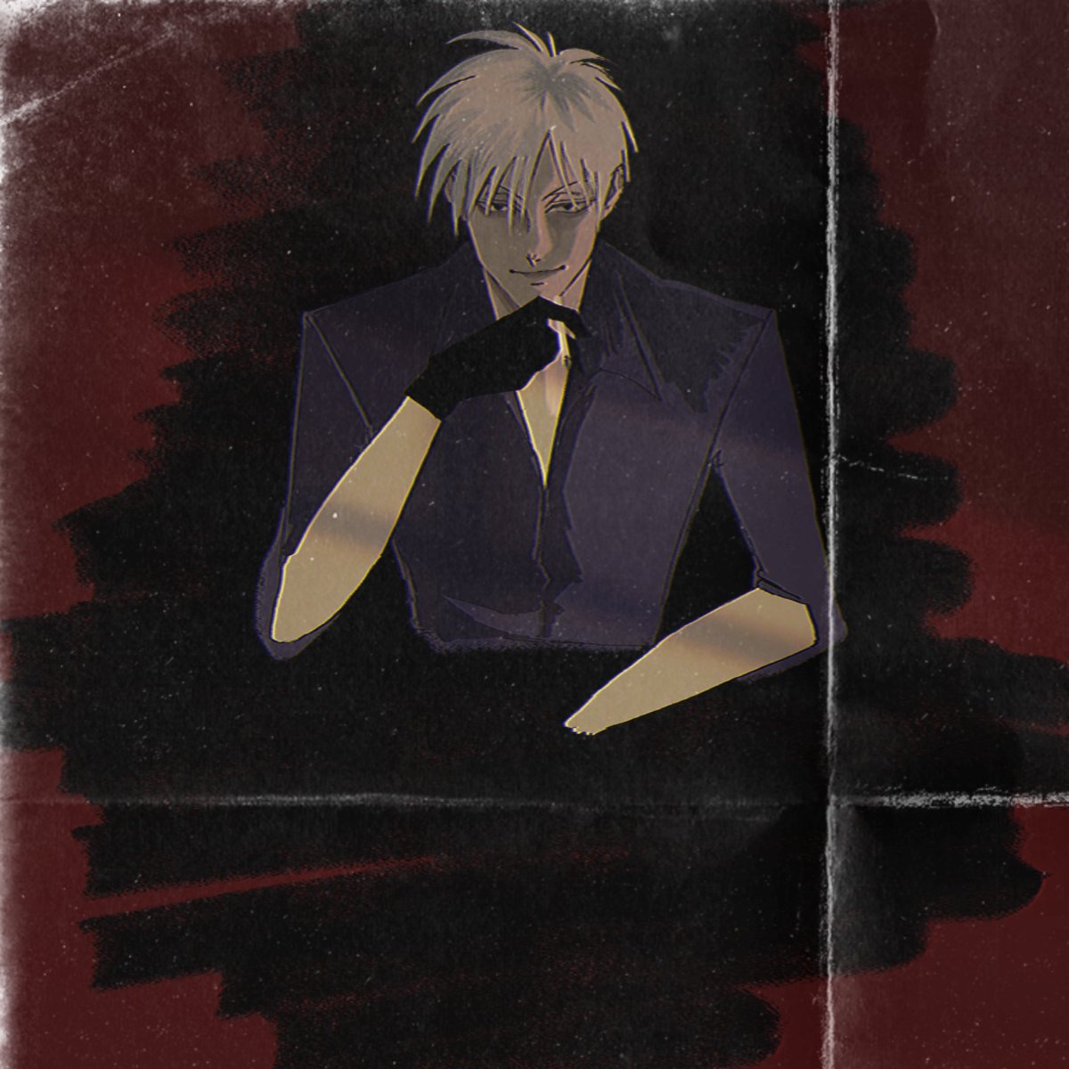 赤木しげる　複製原画 アカギ赤木しげる複製原画