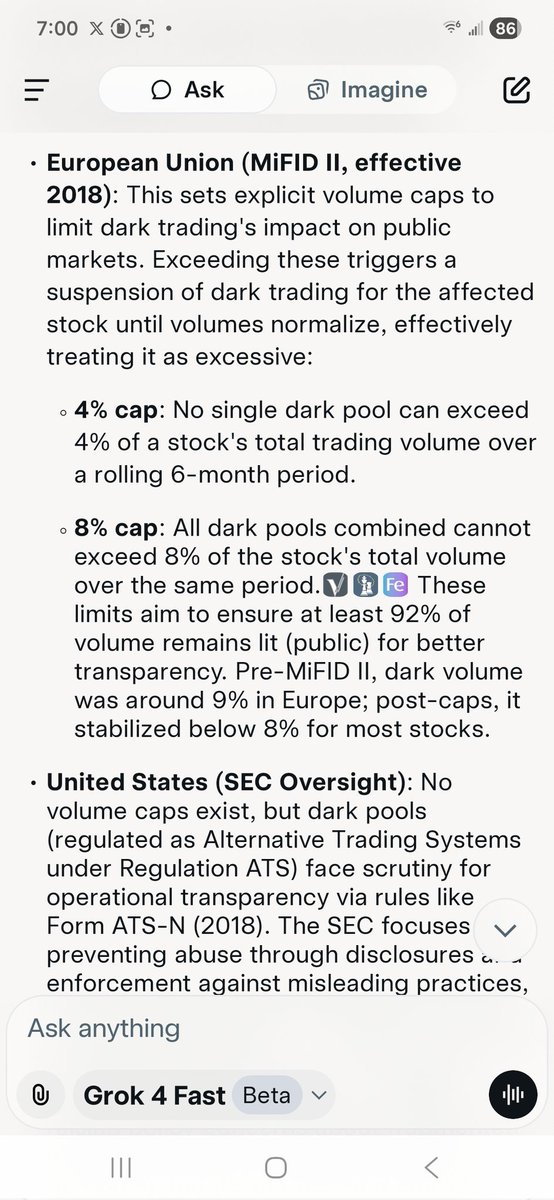daveaxios's tweet image. Maybe we need the European model for dark pool trades
