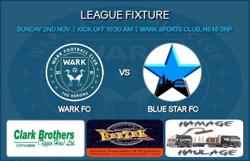 Finally back at home this week as we face a bang in form <a href="/TheBlueStarFC/">The Blue Star FC</a> in a tough game. 🔵⚪️