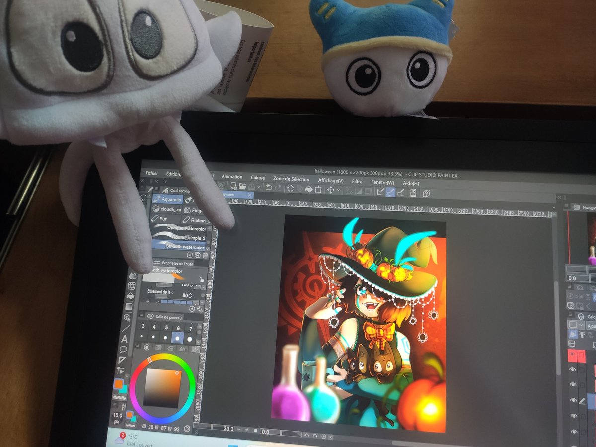 Session dessin avec mes assistants 🫡 

#ankama #eliotrope