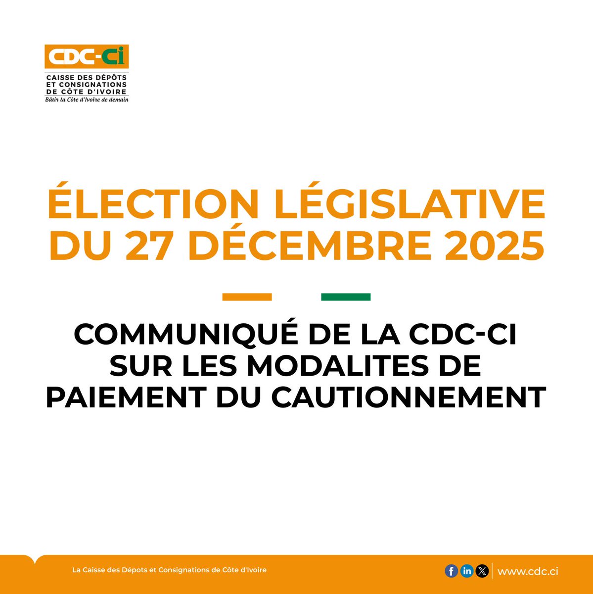 Caisse des dépôts et consignations - Côte d'Ivoire tweet media