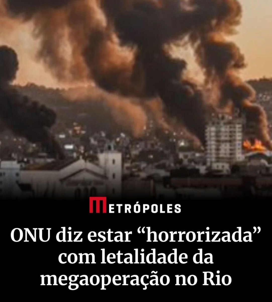 Horrorizados estamos nós, vendo pais e mães de família que, diariamente, são vítimas do crime organizado que sequestra a liberdade do cidadão de bem, como se fossem donos do Brasil. E, claro, com a total conivência do Presidente Lula. ISSO SIM É MOTIVO PARA FICAR HORRORIZADO!