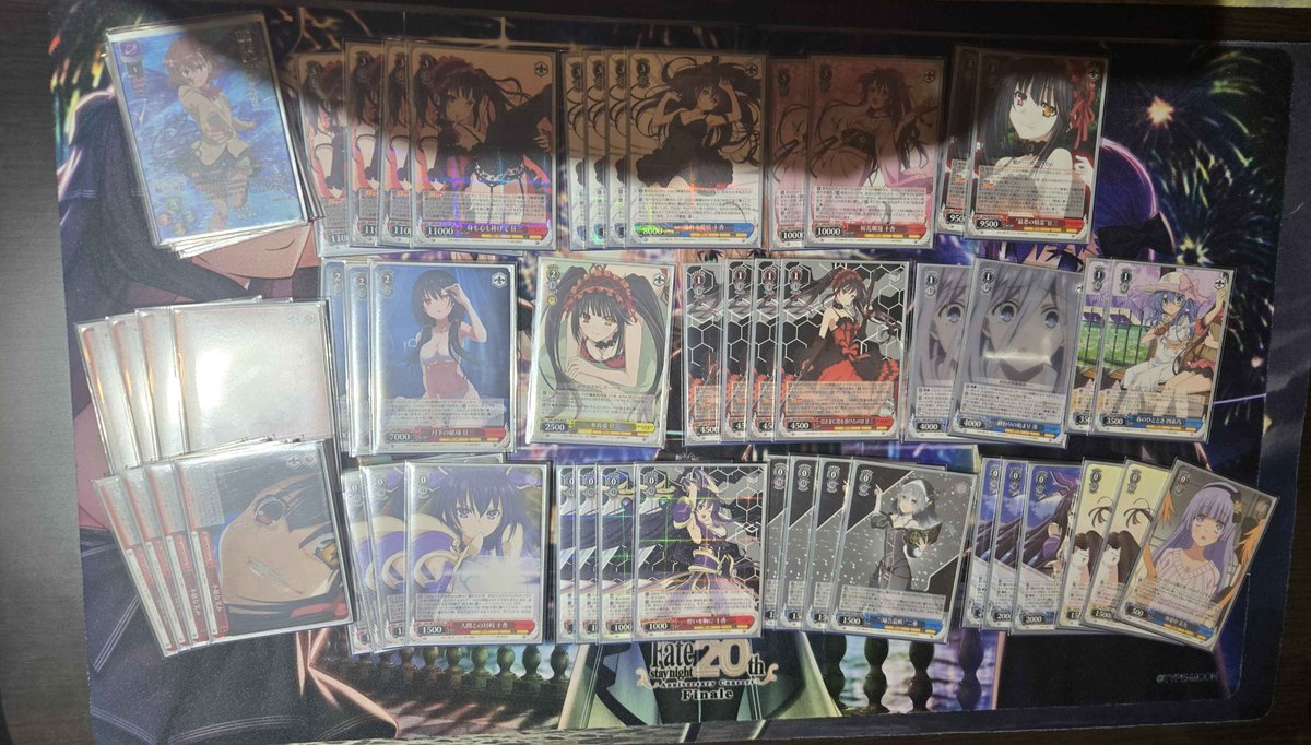 WS】デート・ア・ライブ優勝デッキレシピ(TableGameCafe' Shuffle