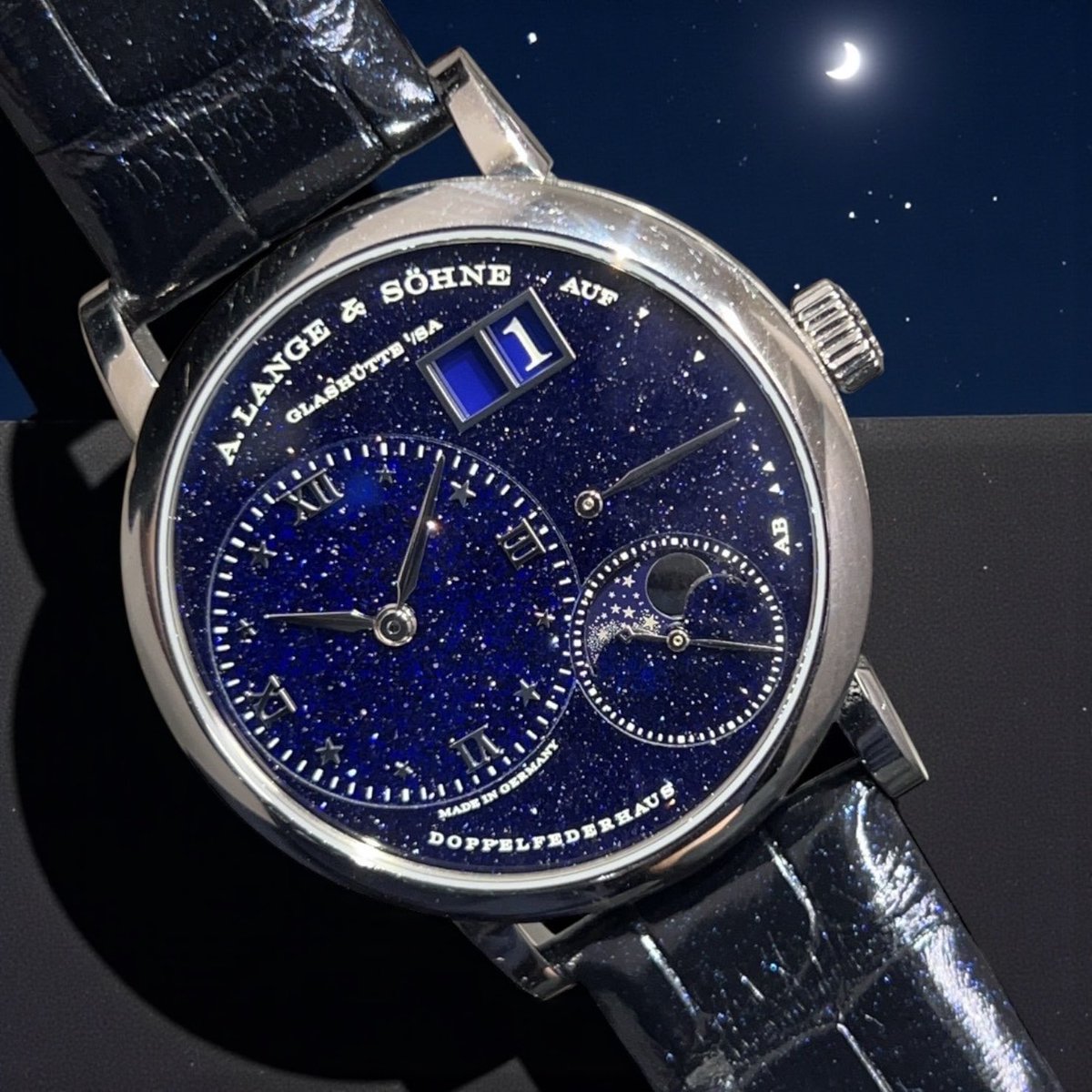 ブルー アベンチュリン ノーム ランディ・ブルー＞ダークブルー アベンチュリングラス | Dear