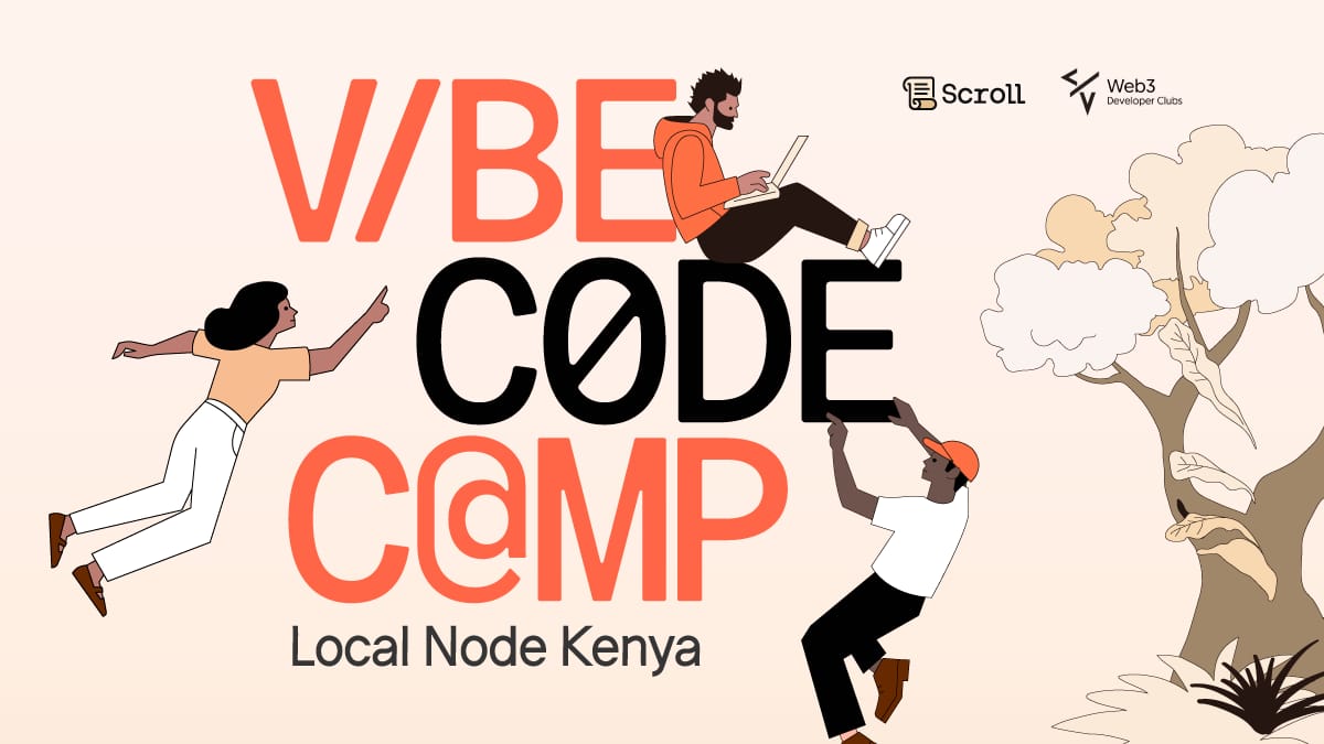 Web3Clubs's tweet image. 🚨 Vibe Code Camp Hackathon Demo Day

This Thursday, we go live.
Builders from across Kenya are demoing @Scroll_ZKP  powered projects they&apos;ve been vibe coding thanks to @boltdotnew .

🗓️ Oct 30
⏰ 7PM EAT | 4PM UTC
📍 Virtual

We’re inviting the community to join, give feedback,…