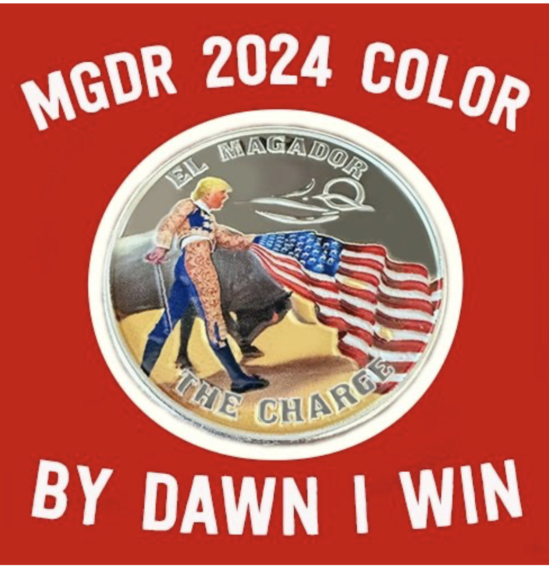 El Magadore. @potus <a href="/PapiTrumpo/">il Donaldo Trumpo</a> ……Coming in for the final move in the bull fight against the DS! Right between the shoulder blades. But it’s gotta get real tired and real close. Are we there yet? 

Suddenly!

We will be speechless! Everything will change in the blink of an eye.