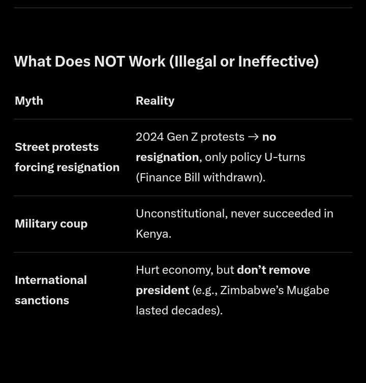 itscoiny's tweet photo. Guys ..so this is what wont work and what will work if we truly want to remove Ruto from statehouse in 2027.

Our vote is our veto
And mostly hio part ya kuenda door to door and kuprovide transport for those who wont be able to access their polling stations
#RutoMustGo  giraffe https://t.co/4W6QTKn5C3