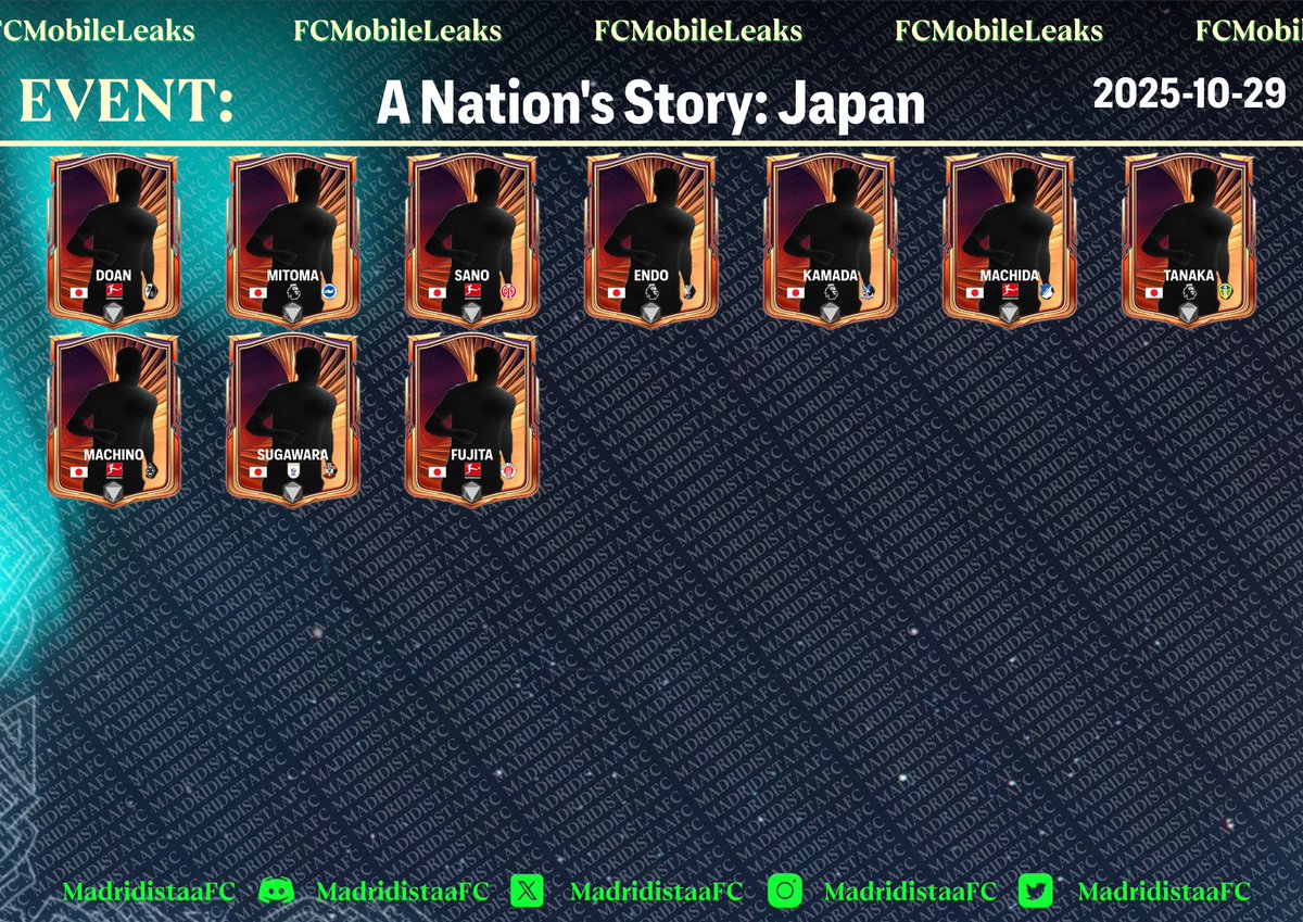 Footyverse Week 2 (Non-Icons), Team of the Week and A Nation's Story: Japan