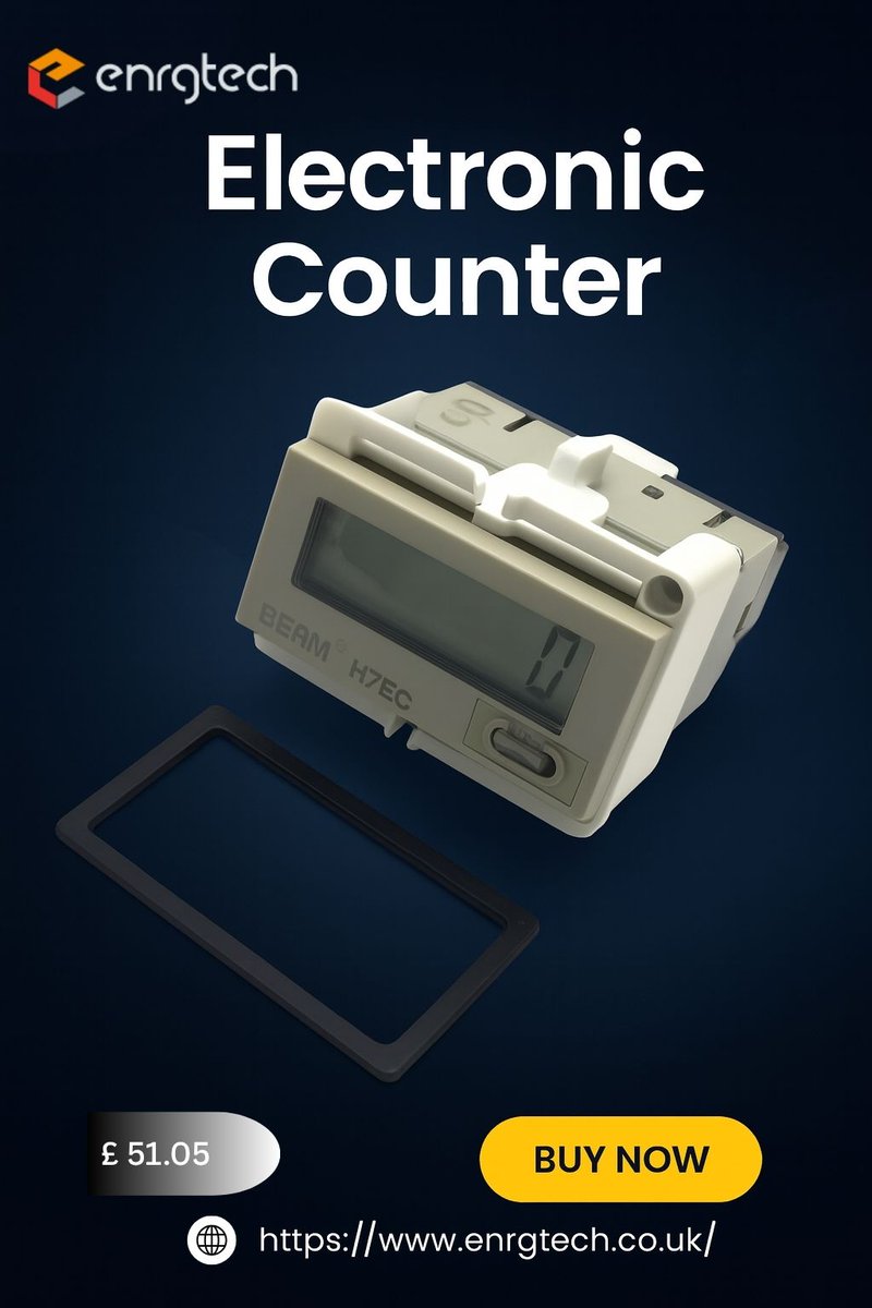 JackLeo5019's tweet image. Track counts accurately with the Electronic Counter from EnrgTech.
Reliable, efficient, and ideal for automation, monitoring, and control systems.
Shop Now: h1.nu/1dEoK
#ElectronicCounter #DigitalCounter #AutomationSystems #IndustrialControl #MeasurementTools