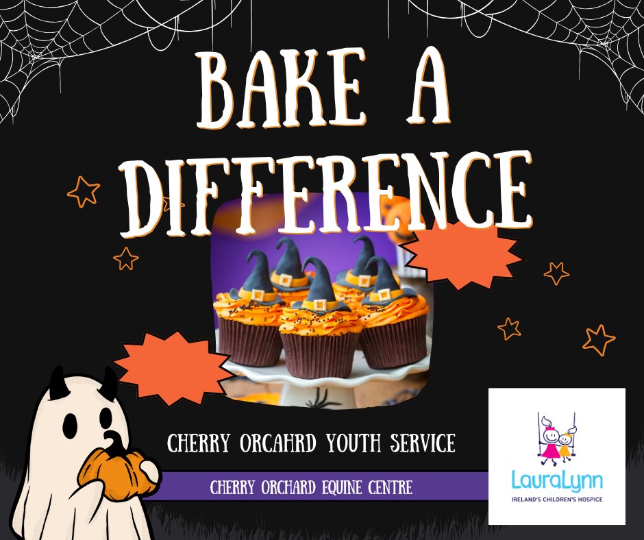 CherryOrchardEq's tweet photo. We’re baking up something special for @LauraLynnHouse! 💜
Join our #BakeADifference sale at #GetYourSpookOn 🎃 — every treat helps families who need it most.
Donate: https://t.co/mRZymvB0TM
#MakeADifference #YouthWork https://t.co/ApQGYZk8Xd