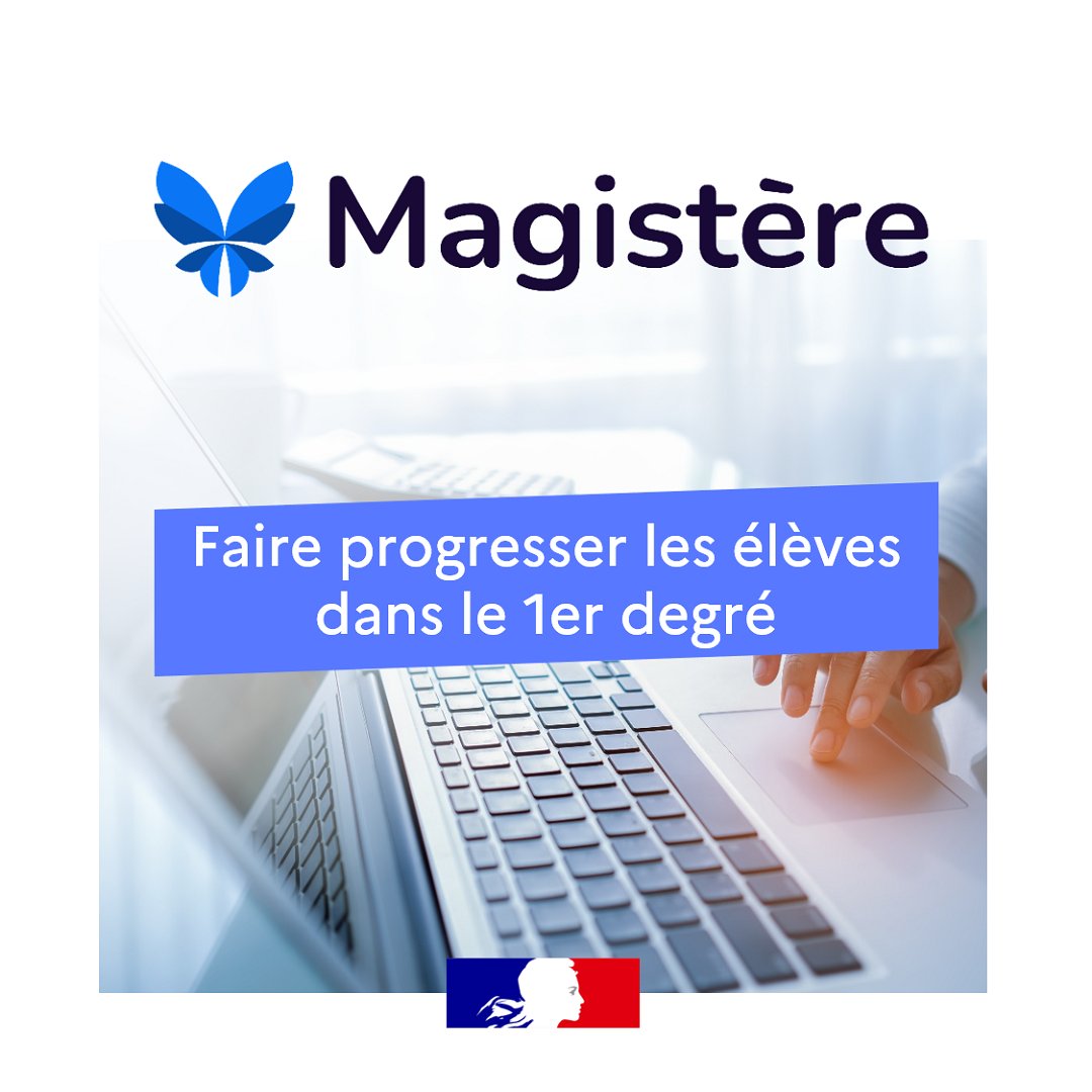 Eduscol's tweet image. Faire progresser les élèves dans le 1er degré : un parcours #Magistère pour accompagner les entrants dans le métier.

De courtes vidéos et activités permettent de se familiariser avec des mises en œuvre en classe ⤵

partage01.magistere.apps.education.fr/course/view.ph…