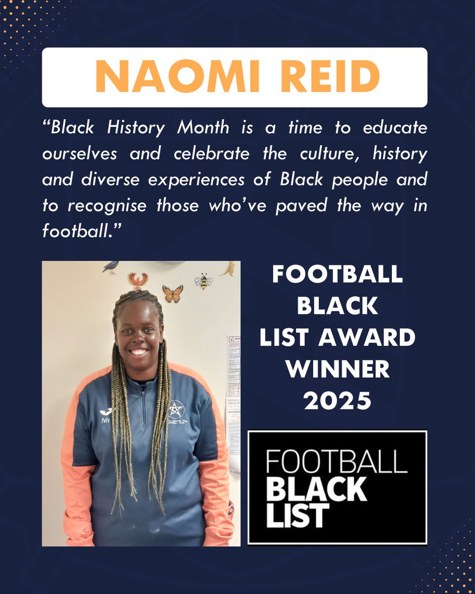 GlosFA's tweet photo. Another @FootieBlackList award winner from Bristol Central FC 🤩

This time we caught up with Naomi Reid ➡️ https://t.co/uUSSlH9b8j https://t.co/xtFWYkZ3LD