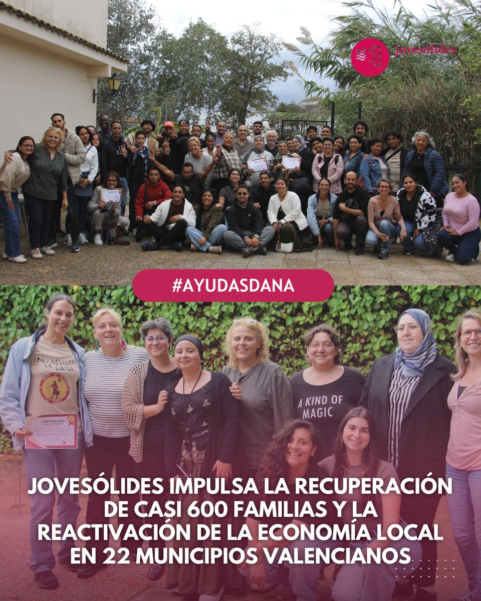 Hace un año, la #DANA arrasó hogares, barrios y comercios en la Comunitat Valenciana, dejando 229 víctimas mortales y miles de familias afectadas.

Hoy, la solidaridad da frutos. Gracias al programa DANA València:

HILO 👇

 #DANAValència #AyudasDANA #Jovesólides