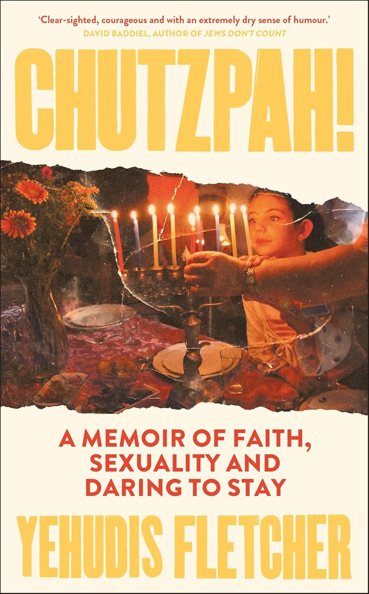 religionlit's tweet photo. This week we* at @uoedivinity were treated to a moving and candid conversation between author Yehudis Fletcher and host Ben Kasstan-Dabush about Fletcher's gripping memoir 'Chutzpah: A Memoir of Faith, Sexuality and Daring to Stay'  

*including a dog! https://t.co/kJWQT1B0j2