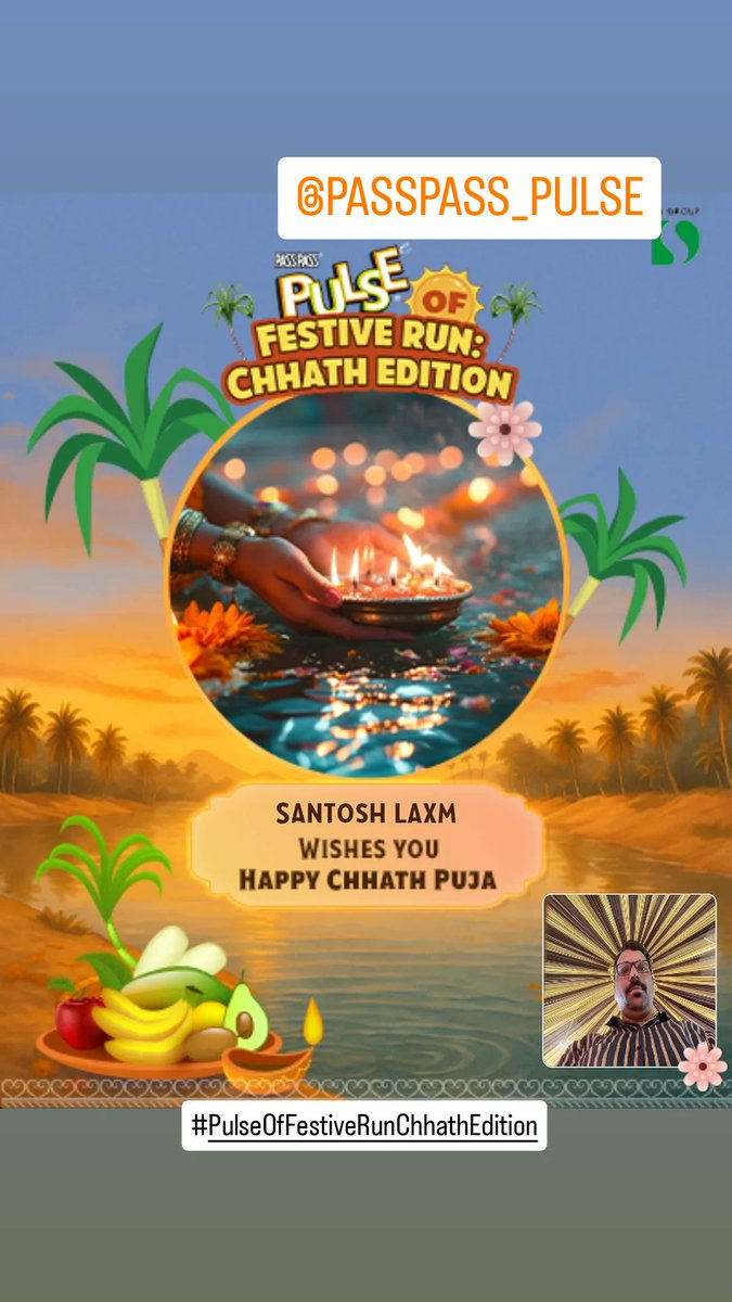 SantoshPethkar9's tweet image. #PulseOfFestiveRunChhathEdition