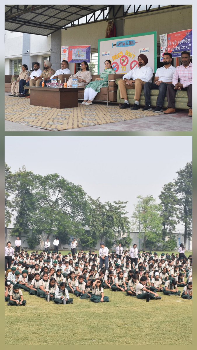 🚨 Drug-Free Future Begins Today! 🚨
STS World School held a special awareness assembly for Grades 6–12 with dignitaries from Sanjh Kendar, Goraya Phillaur.
Students pledged to say NO to drugs and choose a healthier future. 🌟

#STSWorldSchool #SayNoToDrugs  #YouthForChange