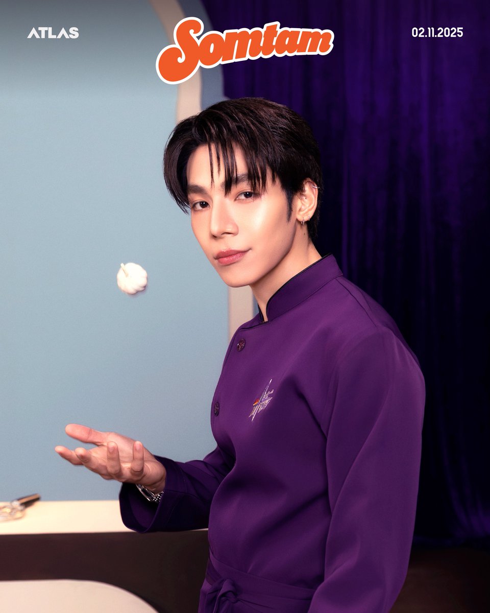 wwaterfall96's tweet image. ชอบกินเผ็ดมั้ยครับ             ไม่ครับ ตามสบาย             

#ATLAS_SOMTAMKeyVisual