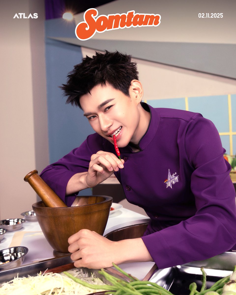 wwaterfall96's tweet image. ชอบกินเผ็ดมั้ยครับ             ไม่ครับ ตามสบาย             

#ATLAS_SOMTAMKeyVisual